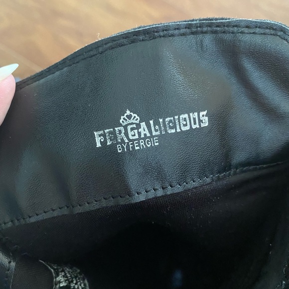 Black Over the Knee Boots - Picture 4 of 4